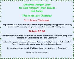 Christmas Hamper Draw